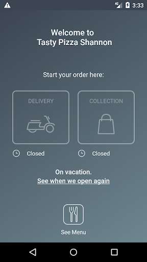 Run android online APK Tasty Pizza Shannon from MyAndroid or emulate Tasty Pizza Shannon using MyAndroid