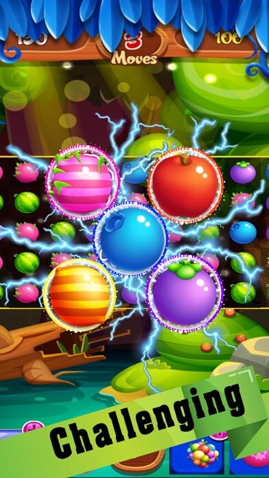 Emulate iPhone app Tasty treats fruit on match 3 game using MyAndroid Emulate iPhone app Tasty treats fruit on match 3 game using MyAndroid