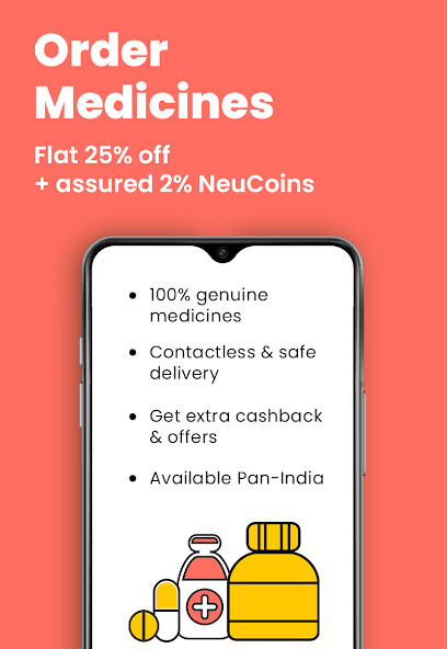 Run android online APK TATA 1mg Online Healthcare App from MyAndroid or emulate TATA 1mg Online Healthcare App using MyAndroid