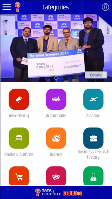Emulate iPhone app Tata Crucible Brainbox using MyAndroid