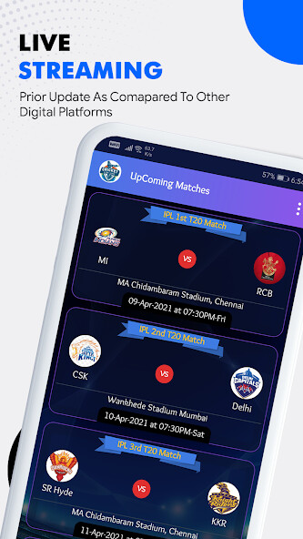 Run android online APK Tata IPL 2022 Live Score from MyAndroid or emulate Tata IPL 2022 Live Score using MyAndroid