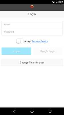 Emulate Android APK Tatami Mobile