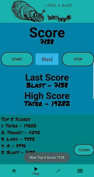 Run android online APK Tater Targets from MyAndroid or emulate Tater Targets using MyAndroid