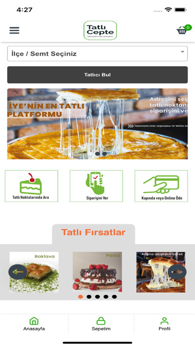 Emulate iPhone app Tatlı Cepte using MyAndroid Emulate iPhone app Tatlı Cepte using MyAndroid