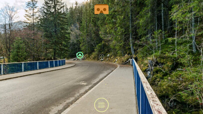 Emulate iPhone app Tatry VR Tour the valley five Polish lakes using MyAndroid