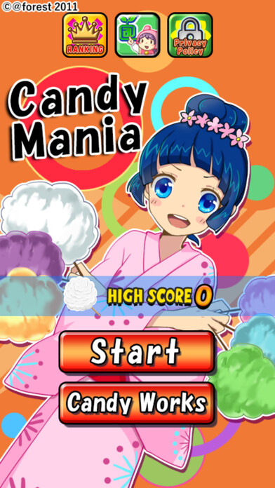 Emulate iPhone app Tatsujin - Candy Mania using MyAndroid Emulate iPhone app Tatsujin - Candy Mania using MyAndroid