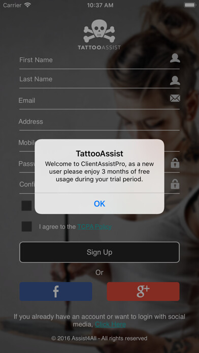 Emulate iPhone app TattooAssist using MyAndroid Emulate iPhone app TattooAssist using MyAndroid