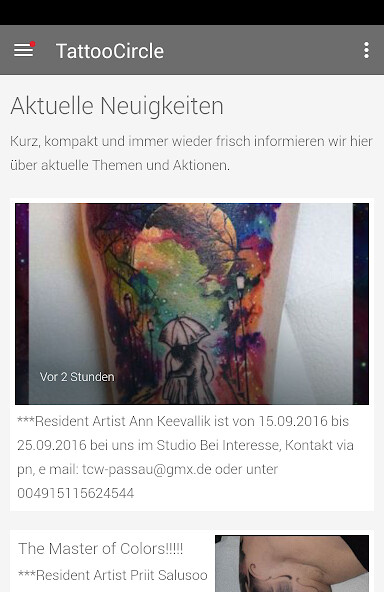 Run android online APK Tattoo Circle Passau from MyAndroid or emulate Tattoo Circle Passau using MyAndroid