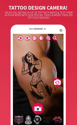 Run android online APK Tattoo Design Camera from MyAndroid or emulate Tattoo Design Camera using MyAndroid