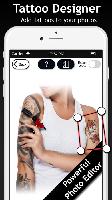 Emulate iPhone app Tattoo Designer Ink Yourself using MyAndroid Emulate iPhone app Tattoo Designer Ink Yourself using MyAndroid