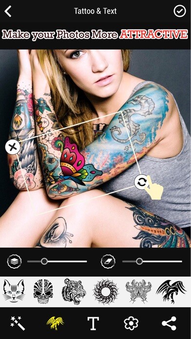 Emulate iPhone app Tattoo Designer Maker using MyAndroid Emulate iPhone app Tattoo Designer Maker using MyAndroid