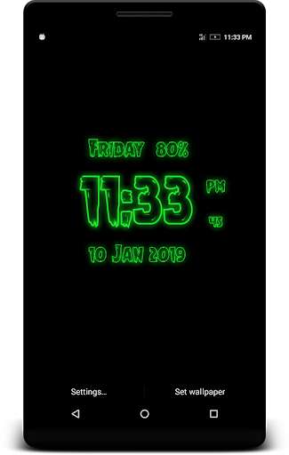 Emulate Android APK Tattoo Digital Clock Live Wallpaper Emulate Android APK Tattoo Digital Clock Live Wallpaper