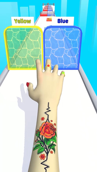 Emulate iPhone app Tattoo Evolution using MyAndroid