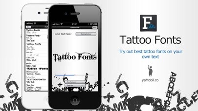 Emulate iPhone app Tattoo Fonts - design your text tattoo using MyAndroid Emulate iPhone app Tattoo Fonts - design your text tattoo using MyAndroid