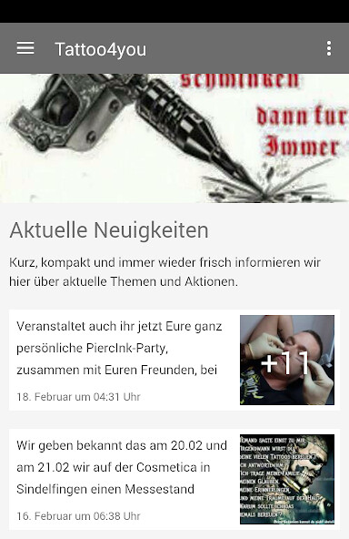 Run android online APK Tattoo for you - Berlin from MyAndroid or emulate Tattoo for you - Berlin using MyAndroid Run android online APK Tattoo for you - Berlin from MyAndroid or emulate Tattoo for you - Berlin using MyAndroid