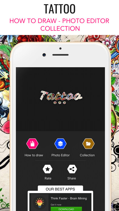 Emulate iPhone app Tattoo : How to Draw & Editor using MyAndroid Emulate iPhone app Tattoo : How to Draw & Editor using MyAndroid