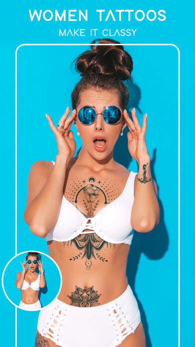 Emulate iPhone app Tattoo Maker - Tattoo Designs using MyAndroid