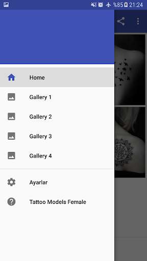 Run android online APK Tattoo Models Female from MyAndroid or emulate Tattoo Models Female using MyAndroid