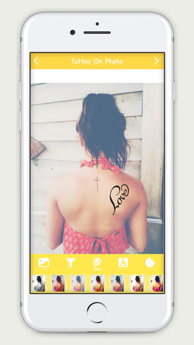 Emulate iPhone app Tattoo On Photo using MyAndroid Emulate iPhone app Tattoo On Photo using MyAndroid