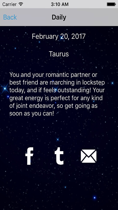 Emulate iPhone app Taurus Horoscope - Daily Zodiac, Astrology, Love using MyAndroid