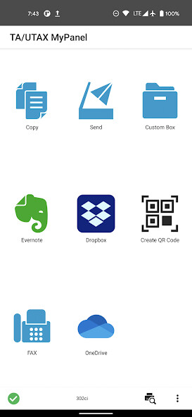 Emulate Android APK TA/UTAX MyPanel