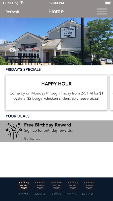 Emulate iPhone app Tavern on the Wharf using MyAndroid Emulate iPhone app Tavern on the Wharf using MyAndroid