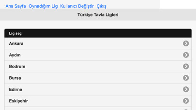 Emulate iPhone app Tavla Ligi using MyAndroid