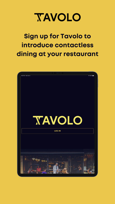 Emulate iPhone app Tavolo - Admin using MyAndroid Emulate iPhone app Tavolo - Admin using MyAndroid