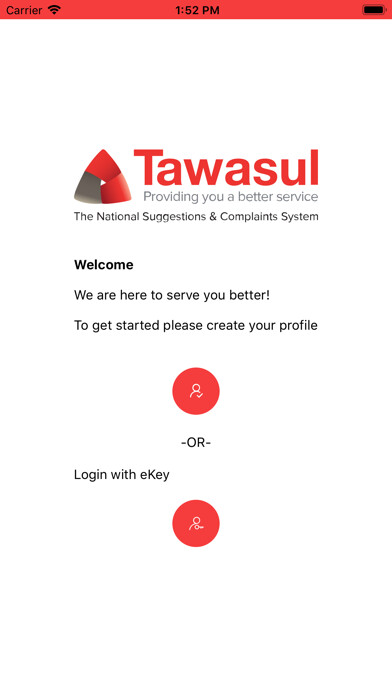 Emulate iPhone app Tawasul. using MyAndroid