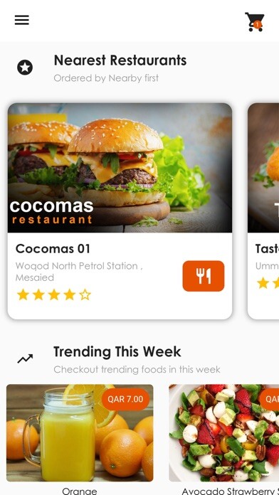 Emulate iPhone app Tawseelat Qatar: Food Delivery using MyAndroid Emulate iPhone app Tawseelat Qatar: Food Delivery using MyAndroid