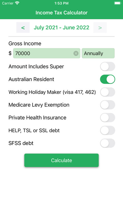 Emulate iPhone app TaxCalc AU using MyAndroid Emulate iPhone app TaxCalc AU using MyAndroid