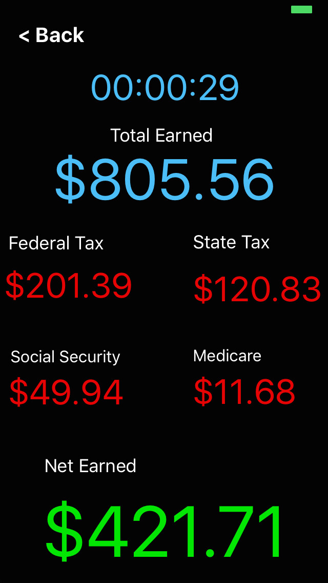 Emulate iPhone app Taxes Paid Today using MyAndroid