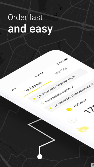 Emulate iPhone app Taxi 620 - online taxi order using MyAndroid Emulate iPhone app Taxi 620 - online taxi order using MyAndroid