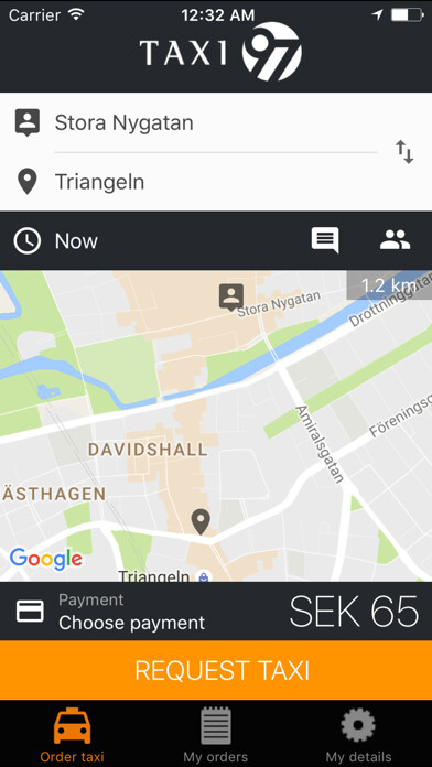 Emulate iPhone app Taxi 97 using MyAndroid