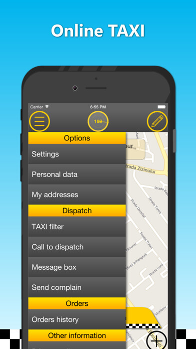 Emulate iPhone app Taxi Alfa Client using MyAndroid Emulate iPhone app Taxi Alfa Client using MyAndroid