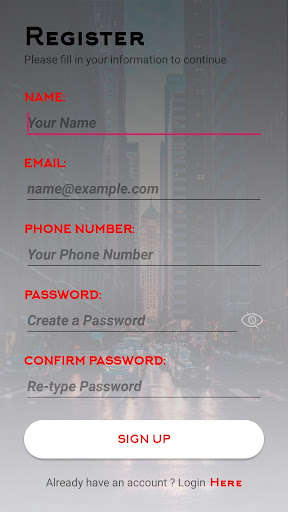 Run android online APK Taxi Application from MyAndroid or emulate Taxi Application using MyAndroid