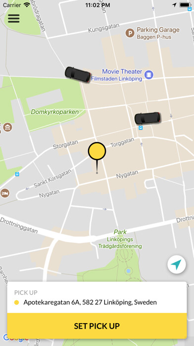 Emulate iPhone app Taxi Booker using MyAndroid Emulate iPhone app Taxi Booker using MyAndroid