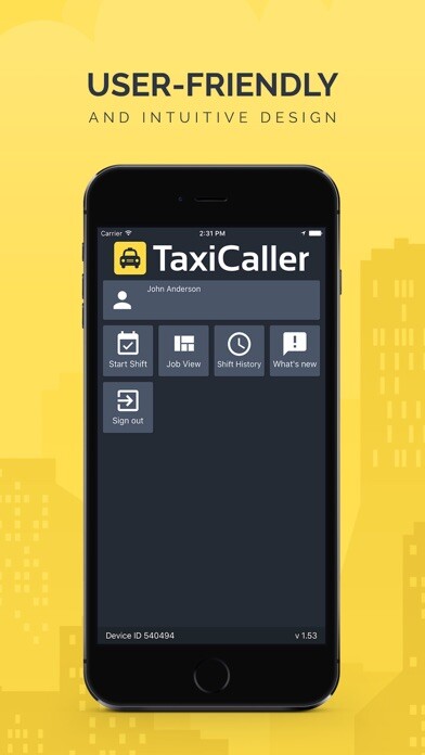 Emulate iPhone app TaxiCaller - driver using MyAndroid Emulate iPhone app TaxiCaller - driver using MyAndroid