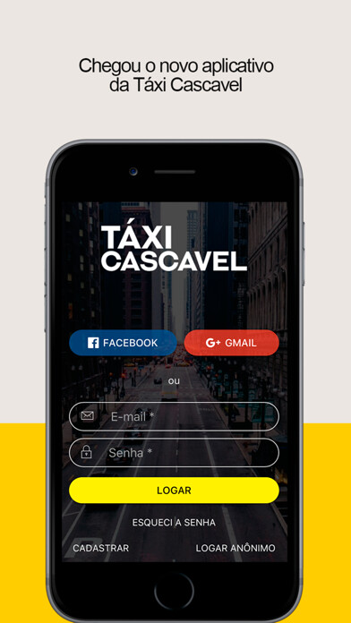Emulate iPhone app Taxi Cascavel using MyAndroid Emulate iPhone app Taxi Cascavel using MyAndroid