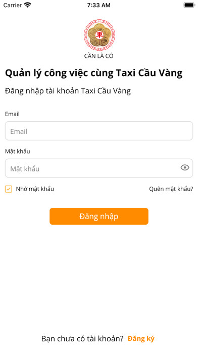 Emulate iPhone app TaxiCauVang using MyAndroid Emulate iPhone app TaxiCauVang using MyAndroid