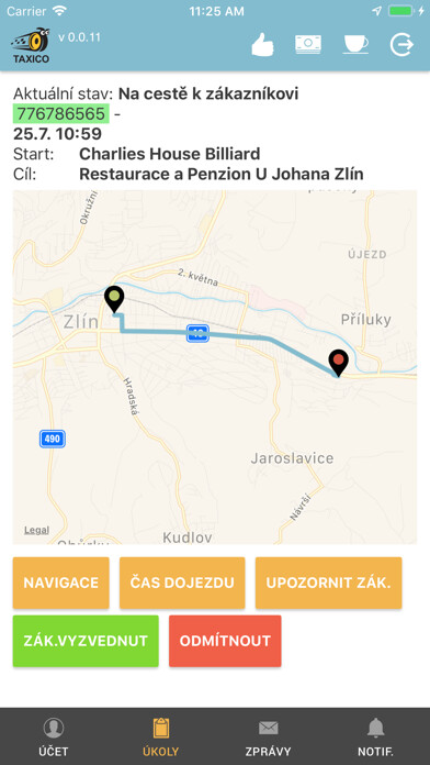 Emulate iPhone app Taxico Driver using MyAndroid Emulate iPhone app Taxico Driver using MyAndroid