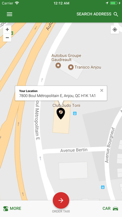 Emulate iPhone app Taxi coop est using MyAndroid Emulate iPhone app Taxi coop est using MyAndroid