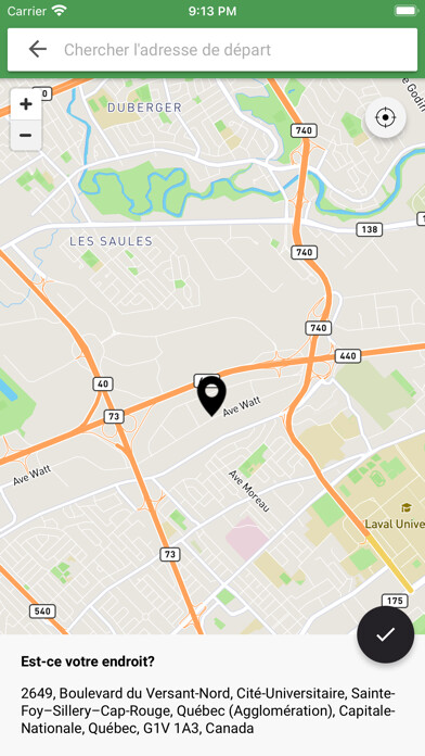 Emulate iPhone app Taxi Coop Ste-Foy using MyAndroid Emulate iPhone app Taxi Coop Ste-Foy using MyAndroid