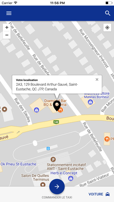 Emulate iPhone app Taxi Deluxe St-Eustache using MyAndroid Emulate iPhone app Taxi Deluxe St-Eustache using MyAndroid