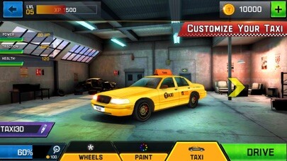 Emulate iPhone app Taxi Driver 3D using MyAndroid