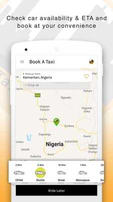 Emulate Android APK Taxi Drop