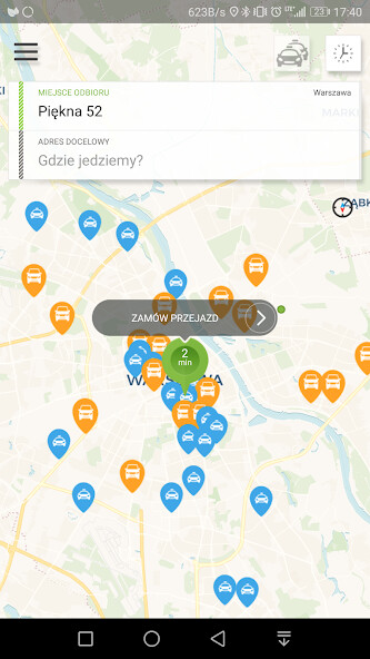 Run android online APK Taxi EcoCar - klikasz i jedziesz. from MyAndroid or emulate Taxi EcoCar - klikasz i jedziesz. using MyAndroid