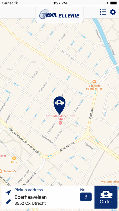 Emulate iPhone app Taxi Ellerie using MyAndroid Emulate iPhone app Taxi Ellerie using MyAndroid