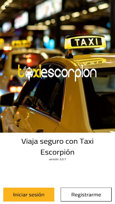 Emulate iPhone app Taxi Escorpión using MyAndroid