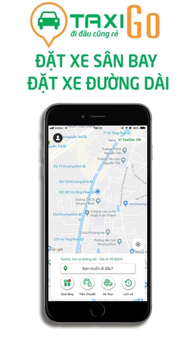 Emulate iPhone app TaxiGo.vn using MyAndroid Emulate iPhone app TaxiGo.vn using MyAndroid